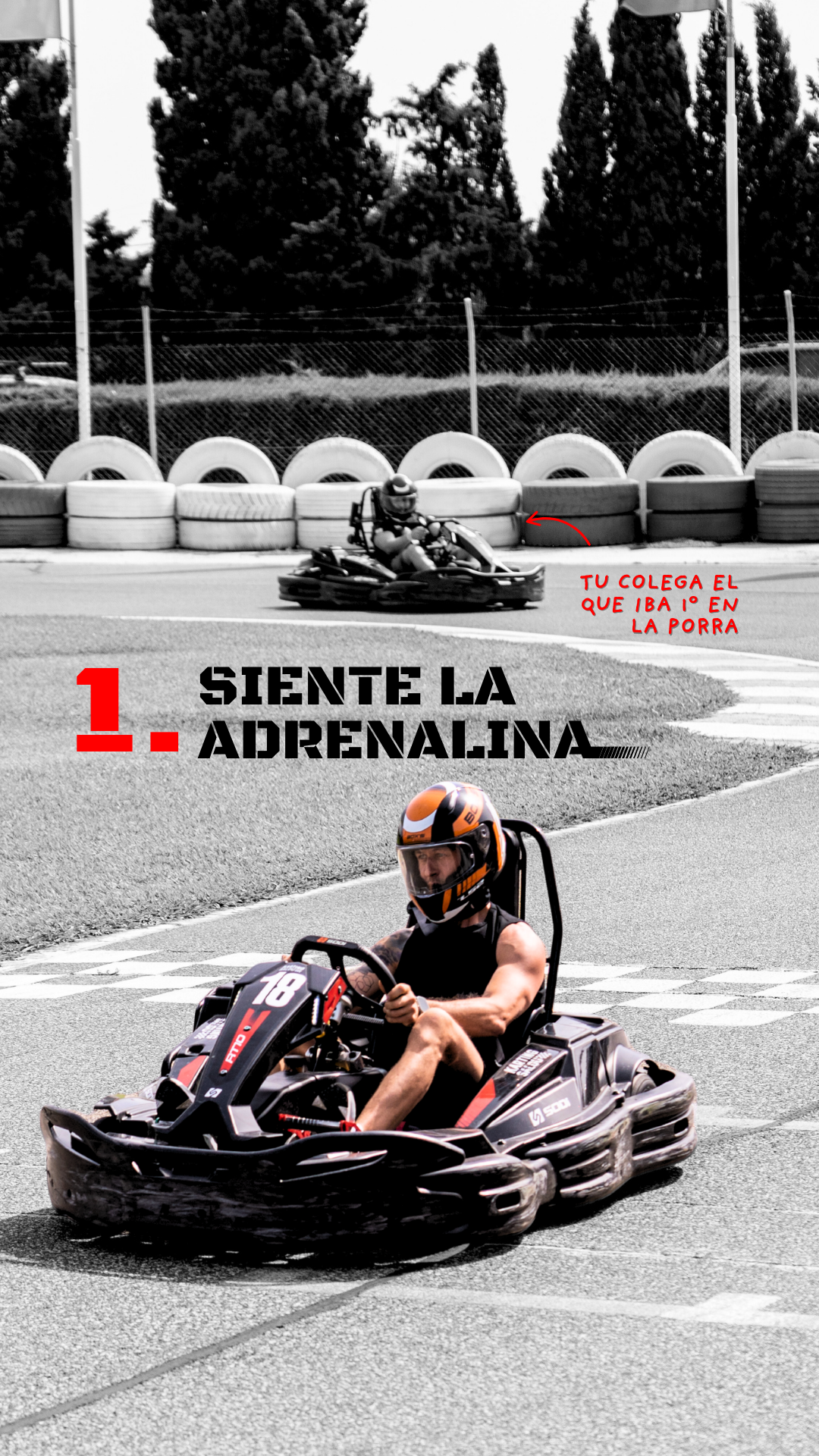 Contenido de instagram para karting salou